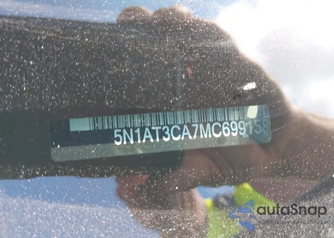 2021 Nissan Rogue Sl Fwd from USA, damaged, VIN 5N1AT3CA7MC699158